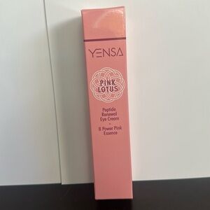Yensa Pink Lotus Peptide renewal eye cream.  Brand New!
